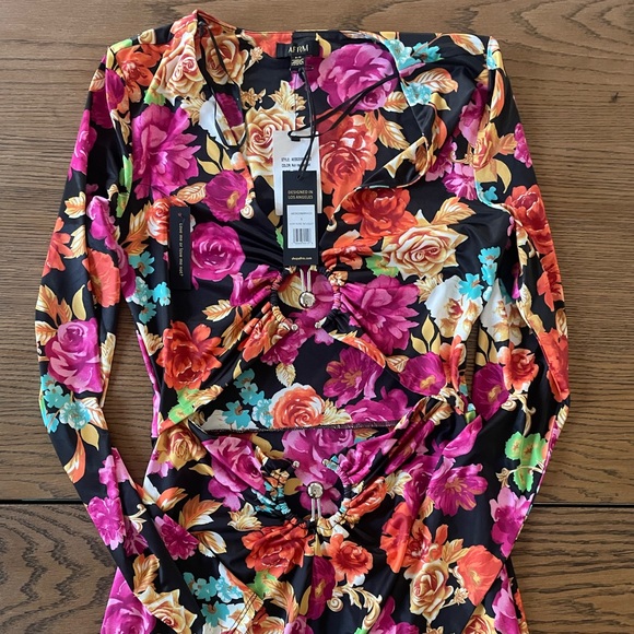 NWT AFRM Loraine Maxi Dress - Picture 6 of 12